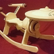 Image for article titled This Wooden Star Trek USS Enterprise Rocker Is a Good Reason to Start a Family